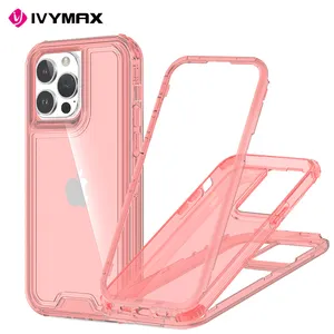 IVYMAX Foreign Trade Customize PC+TPU Phone Cover Hard Protection Shell Telephone Cover 3 In 1 Mobile Phone Case