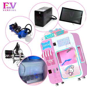 Máquina Expendedora de Algodón de Azúcar Fácil de Usar con Video de Entrenamiento para Tiendas Emergentes - Product Image 3