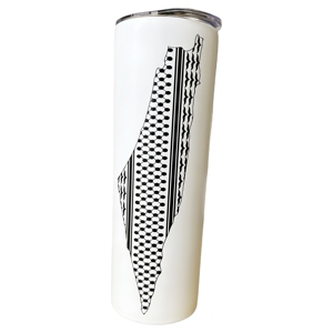 Tùy chỉnh miễn phí palestin tùy chỉnh Tumbler thép không gỉ Tumbler 20oz Keffiyeh ly - Product Image 5