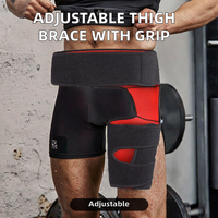 Ceinture de soutien ajustable pour la hanche et la cuisse, idéale pour la musculation, le sport et la protection contre l'arthrite