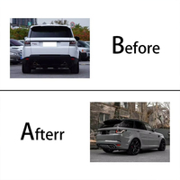 Les usines chinoises fabriquent des kits de carrosserie extérieure de voiture pour RANGE ROVER SPORT 2014-2017 mise à niveau vers le style 2018 SVR
