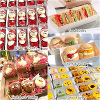 Récipient de cuisson Transparent Biscuits Snack Boîtes Rectangulaire Fil Sandwich Transparent Long Conteneur à Gâteau En Plastique