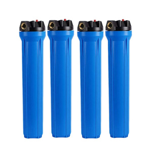 Carcasa de Nano filtro Manual azul grande de 20 pulgadas, fácil de instalar, sistema de purificación de agua de ósmosis inversa para uso doméstico, calidad - Product Image 2
