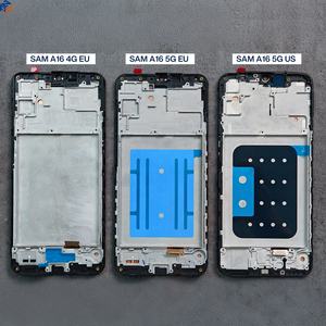 Para Samsung A04S A03S A05 A06 A05S A12 A14 A15 A22 A25 A26 A34 A35 Habitação Frontal <span class=keywords><strong>Lcd</strong></span> Moldura de Tela Suporte Placa Capa - Product Image 3