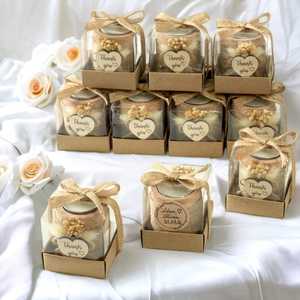 Lots de bougeoirs pour cadeaux de mariage, cadeaux de remerciement, cadeaux de fête prénuptiale et cadeaux pour fêtes d'adultes - Product Image 3