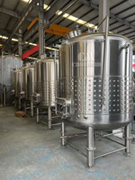 Cassman personnalisé en acier inoxydable 304/316/321 réservoir de mélange 1000L-20000L capacité de traitement pour le noyau de récipient à pression de lait