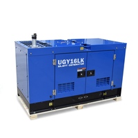 UNIV UGY Serie 10/12/15/16kVA Automatischer Start ATS Wassergekühlter Leiser Dieselgenerator mit Geringer Lautstärke für den Heimgebrauch