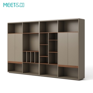 Armoire à vin, bibliothèque et classeur de bureau en bois traditionnel de luxe, écologique et durable, de haute qualité, en gros - Product Image 2