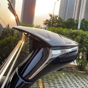 Coque de rétroviseur en carbone sec de haute qualité, coque de rétroviseur, pièces de carrosserie de voiture, modification adaptée à Lexus RC - Product Image 2