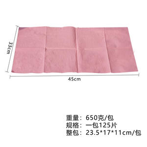 Bavettes/drapes dentaires jetables imperméables sans bretelles - Product Image 2