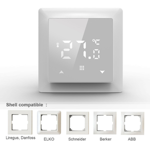 Thermostat intelligent WiFi HY516 Tuya compatible avec Legrand <span class=keywords><strong>Danfoss</strong></span> ELKO Schneider Berker ABB Écran tactile LED - Product Image 2