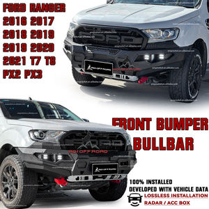 กันชนหน้าแบบเหล็ก F16Series สำหรับ-<span class=keywords><strong>Ford</strong></span> Ranger wildtrak <span class=keywords><strong>XLT</strong></span> XLS XL Everest 2016-2022 T7 T8 Px3 Px2 - Product Image 2