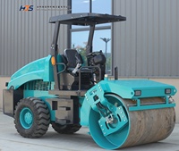Rouleau compresseur hydraulique à tambour unique 5T, nouveau compacteur de sol pour projets de construction, fabricant sur mesure