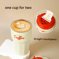 gros Nouveau gobelet personnalisé de 420ml Tasse à café de voyage isolée à double paroi en acier inoxydable 304 avec logo
