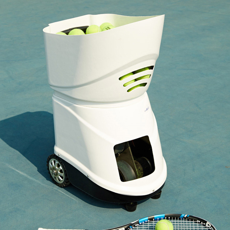TenniSmash TS-06 Professional ABS Mini Tennis Net Ball Machine IOS/Android App-Controlled Equipment Trainer Robot Training