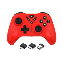 Manette de jeu sans fil 2,4 G à double vibration 600 mAh pour PC/TV Box/Décodeur/PS3/Switch avec Turbo – Vente en gros