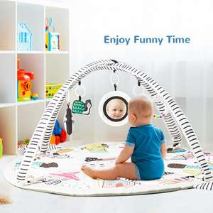 Tapis d'activités sensorielles pour le temps sur le ventre, lavable en machine, pour bébés et tout-petits - Product Image 3