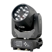 6*40W RGBW 4 en 1 Mini Bee Eye Zoom Moving Heads DMX Controller DJ Lights Led Moving Heads LCD Display Mini Bee Eyes Moving Wash