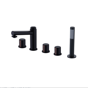 <span class=keywords><strong>Rubinetto</strong></span> da Vasca a 5 <span class=keywords><strong>Pezzi</strong></span> con Doccetta, Miscelatore in Ottone Cromato per Appartamenti, Vendita Calda - Product Image 5