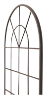 Wholesale Large Black Metal Framed Big Full Length Body Decor Dress Hanging Window Pane Arch Wall Mirror Miroir Espejo Spiegel