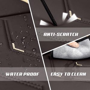 Coprisedili per <span class=keywords><strong>Ford</strong></span> F-150/F-250/F-350 2009-2025, Eleganti in Ecopelle Sportiva, Impermeabili, Resistenti all'Usura, Set Completo Premium - Product Image 5