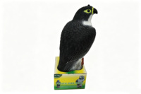 Répulsif anti-oiseaux en plastique en forme de faucon, résistant aux intempéries, pour le jardin, la ferme et la gestion des oiseaux sur les toits