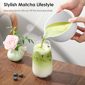 Quality New Style Porcelain Matcha <b>Tea</b> Bowl Whisk Holder Classic Japandi Ceramic Matcha Bowl Japanese <b>Tea</b> Matcha Bowls - Product Image 3