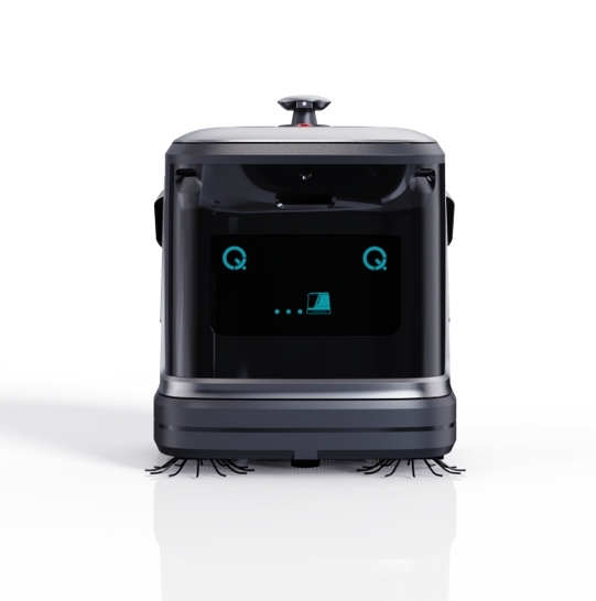 MiCity 700 sqm/h Floor Commerical Cleaning Robot sweeping mopping vacuuming dusting 4in1 Cleaning Machine with 14L water tank