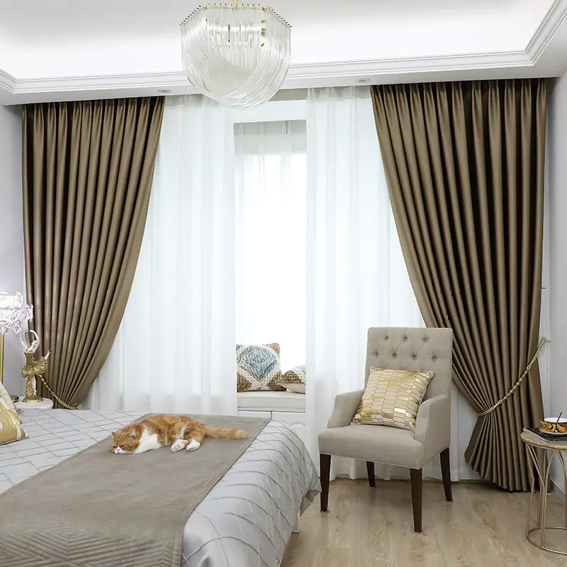 Billiger Preis stock lot günstigen Preis Großhandel moderne Möbel Polyester Vorhang für das Wohnzimmer Schlafzimmer
