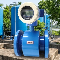 Medidor de Flujo Electromagnético Inteligente IoT de 6 Pulgadas (DN80) para Agua y Aceite, OEM, a Prueba de Explosiones ATEX