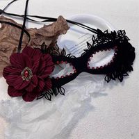 Dropshipping Cadeau HQ Atmosphère Sensation Party Masked Ball Masquerade Costume PropMysterious Half Face Mask Female Gift
