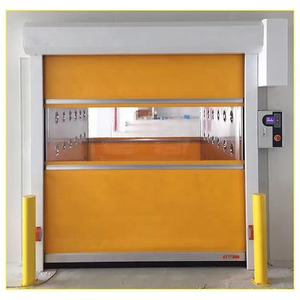 Puerta de persiana enrollable rápida Industrial automática moderna de alta calidad PVC rodillo de alta velocidad rollo rápido alto Kecepatan <span class=keywords><strong>pintu</strong></span> - Product Image 3