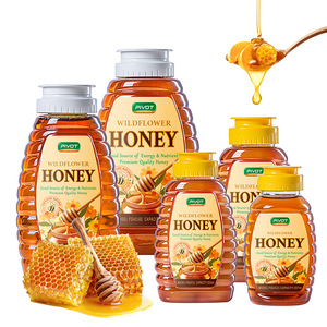 Hot Selling Wholesale Price Food Grade <strong>Honey</strong> Bottles Plastic Plastic Bottles Mini <strong>Honey</strong> <strong>Bear</strong> Bottle - Product Image 1