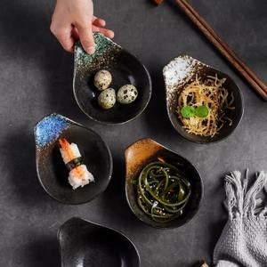 Tazón de Cerámica de Estilo Japonés Retro de 4.5 Pulgadas para Salsas, Plato Ecológico para Servir Salsa de Soya - Product Image 1