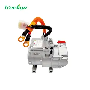 Electric Hybrid Vehicle Car Van Mini Bus 14cc 12v DC air conditioner AC A/C scroll compressor