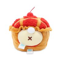Jouet réversible en peluche douce, forme de lapin aux cerises avec tenue amovible, style Kawaii pour animaux de compagnie