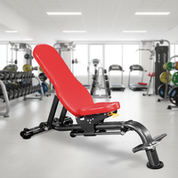 AL-4005 BODYLONGER Banc de musculation multifonctionnel pliable unisexe en métal, chaise de fitness réglable pour haltères et barres