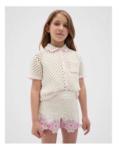 Soft Cotton <b>Girls</b> <b>Dress</b> For Summer Season Designed With Eye Catching Decorative Details Ensuring Comfort Style And Freedom - Product Image 5