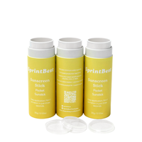 Tubes en papier de haute qualité en gros, 10g/15g/20g/30g/50g/65g, tubes d'emballage cosmétique vides pour bâton de crème solaire
