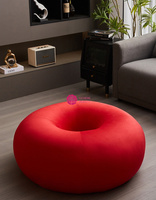Yicheng Beauty Canapé pouf au sol en forme de beignet de luxe moderne Meubles de maison design Canapé de loisirs rond à vendre