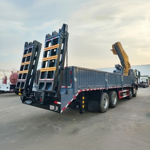 รถบรรทุกติดเครน HOWO 8x4 แบบแขนพับได้ ขนาด 20 ตัน 25 ตัน พร้อมขาย - Product Image 5