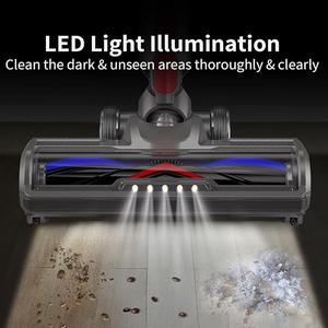 Cabezal de Cepillo de Repuesto para Aspiradora Eléctrica Reutilizable <span class=keywords><strong>Dyson</strong></span> V7 para S SV28, 5 LED, 26 cm, Cerdas en Forma de <span class=keywords><strong>V</strong></span> para Alfombras y Pisos Duros - Product Image 4