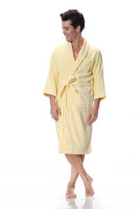 <span class=keywords><strong>Accappatoio</strong></span> Personalizzato 100% Cotone Terry per Hotel e Spa da <span class=keywords><strong>Uomo</strong></span> 1000g con Collo a Scialle e 2-3 Tasche - Product Image 6