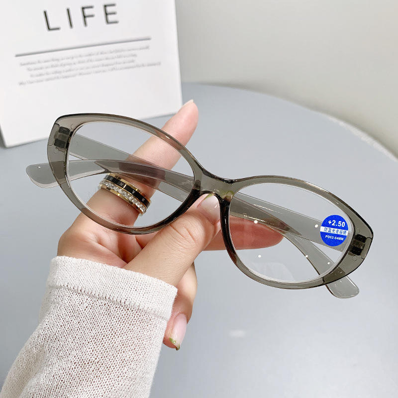 Big Frame Blue Light Blocking Reading Glasses Men Women Eco-friendly Material Cat Eye Reading Glasses