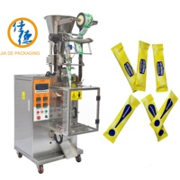 Machine d'emballage automatique de bâtonnets de sucre, qualité alimentaire, haute vitesse, pour emballage sous film et sachet, motorisée