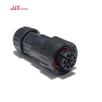 Conectores Lilutong M19 de 3+5 Pines, Cable a Cable, Impermeables IP67 IP68, para Cable de Atenuación de Luz para Cultivo de Plantas