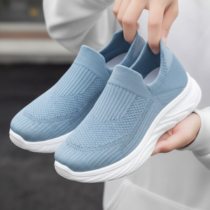 Sneakers da corsa Casual da donna 2025 in versione coreana scarpe basse alla moda Slip-On con stile da passeggio ammortizzante - Product Image 1