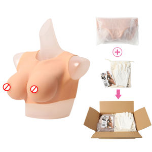 D E <span class=keywords><strong>G</strong></span> Tamaño de la Copa Formas de pecho de silicona sexy para travestis Pechos falsos de silicona Transgénero Cosplay Drag Queen - Product Image 4