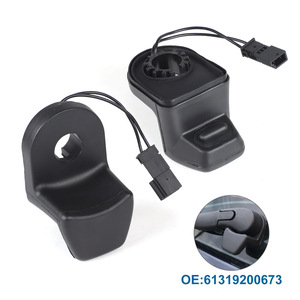 Actionneur de serrure de hayon pour BMW E46 E91 E61, bouton poussoir en plastique noir, OE 61319200673 - Product Image 3