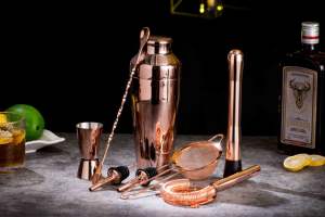 Mélangeur pour Bar à Cocktail vin professionnel, <span class=keywords><strong>Kit</strong></span> d'outils et <span class=keywords><strong>de</strong></span> barmen, Shaker pour Cocktail, passoire, seau à glace - Product Image 6